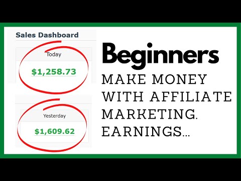 Can Affiliate Marketing Make Your Money - Earnings Proof