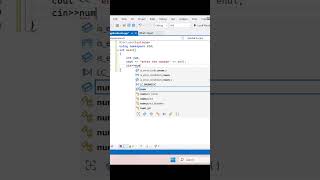 "Check Even or Odd in C++ | Quick Code Tutorial! 💻🔢" #codinginc #programming#shorts