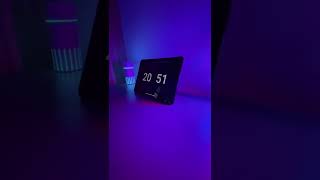 Digital clock screensaver on iPad Pro 2021 #ipadpro #apple #tech #shorts