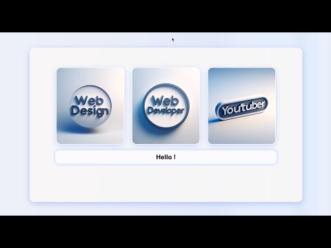 Interactive Hover Effects: HTML, CSS & JS Tutotiral [2024]