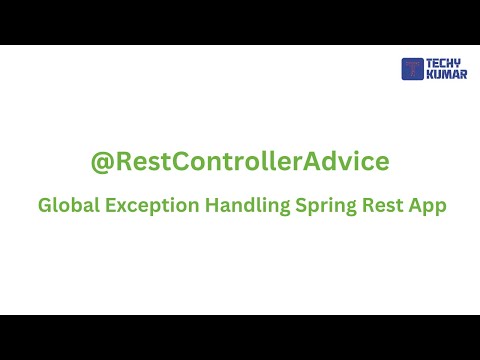 Spring Global Exception Handling: How to Handle Exceptions in Your Spring Application | Easy 5 Steps