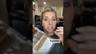Seint Beauty brown shimmer eyeshadows swatched