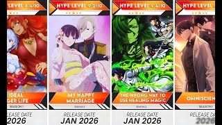 100 Must-Watch Fantasy Anime of 2026 That Will Amaze You | Anime Bytes