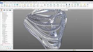 DeBeers Style Ring Made In JCD - for Training Purposes Only