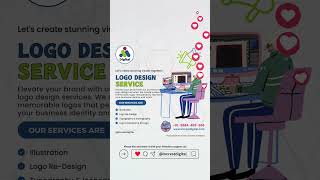 Elevate your brand with our professional logo design services.