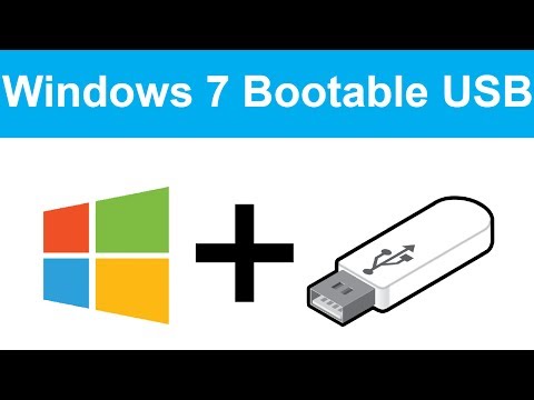 How To Setup Windows 7 from USB Flash Drive - Make Bootable Windows USB Pen Drive