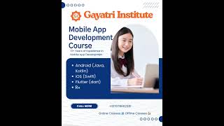 Mobile App Development Course #digitalindia #students #androidiosdevelopment #iosdevelopment #ai