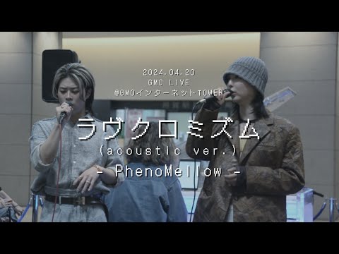 PhenoMellow(フェノメロ) 2024.04.20 GMO LIVE【ラヴクロミズム (acoustic ver.)】 #歌うま #gmolive #フェノメロ
