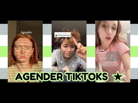 AGENDER TIKTOKS!!! ⋆˚꩜｡