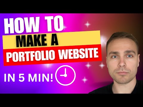 How to Make a Portfolio Website - in Just 5 Minutes Using Hostinger (No Code!)