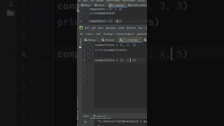 This is how to change a value inside a tuple #python #shorts