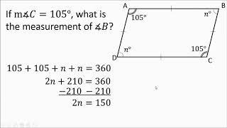 Quadrilaterals: Missing Angles and Sides