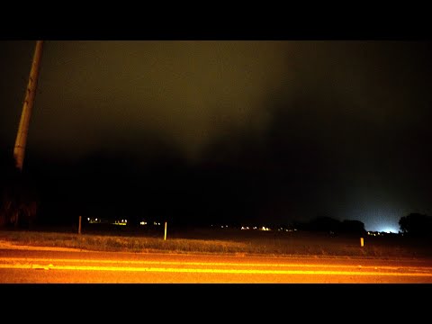 Creepy Nighttime Storm Chase in Florida