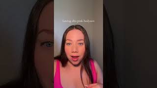 Body Confidence in a Pink Bodysuit: Embracing Self-Love#selflove #bodyconfidence