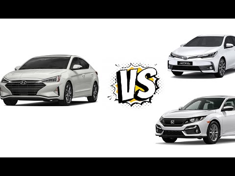 Hyundai Elentra Vs Honda Civic Vs Toyota Corolla