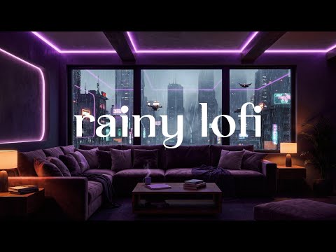 Rainy Lofi for Deep Concentration | Midnight Rain Ambience