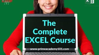 The Complete Excel Course | Prime Academy 101