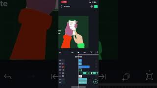 BTs of a hand-illustrator animation created in #alightmotion #alightmotiontutorial #motiongraphics