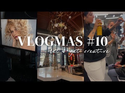 Come With Me To  Style An Editorial Shoot! | VLOGMAS