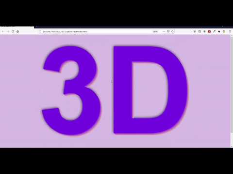 3D Gradient Light Reflection Effect Text With CSS