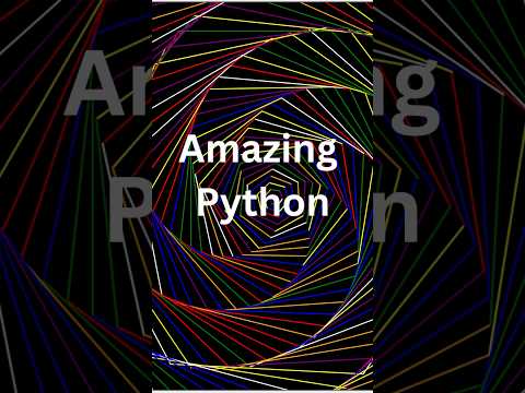 Amazing Python - Spiral Animation