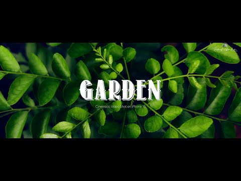 GARGEN | iPhone 15 Cinematic 4K | Blackmagic Camera App