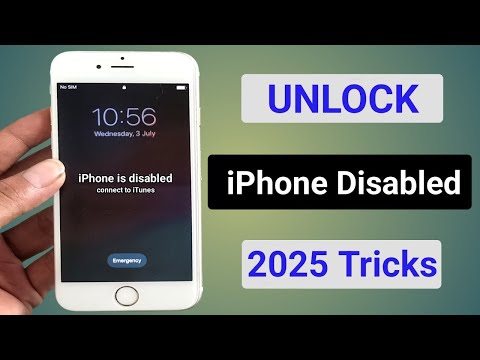 iPhone is Disabled, Connect to iTunes? iphone disabled 5 5S 7 8 11 12 13 14 15 Pro MAX All iphone