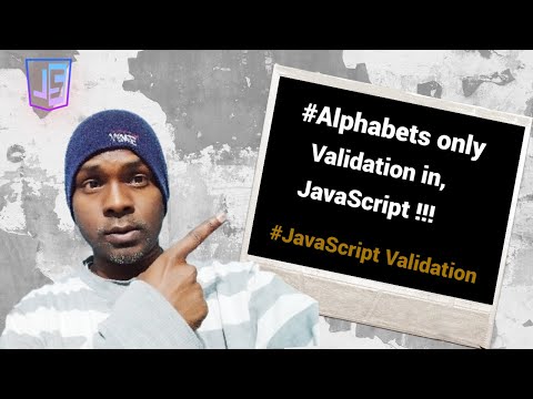 JavaScript tutorial (2024 - 2025) - javascript text only validation using ASCII Code.