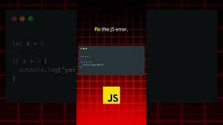 Can You Fix This JS Snippet? #DebugJS #CodeFix #DevTrivia #JavaScriptTips #FrontendFun #devforall