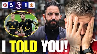 RANT: RUBEN AMORIM Gets Himself SACKED! Instant MATCH Reaction! Brentford 3 - 1 Manchester United