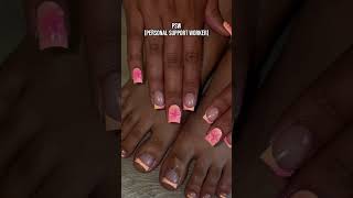 My clients nails vs their jobs😱👀