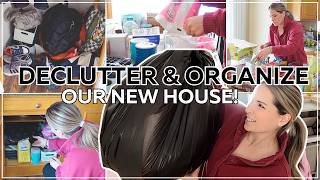 Let's Organize our *NEW HOUSE* Throwing out junk, clean and declutter / decluttering in 2026!