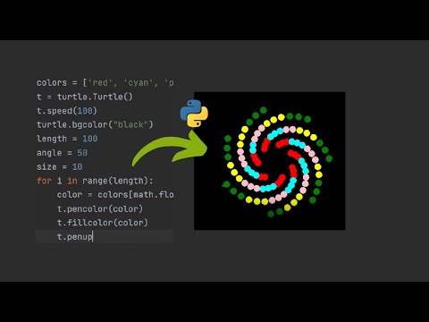 Simple Graphics in Python #shorts