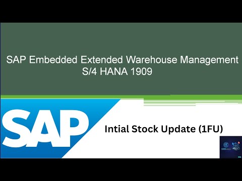 SAP EWM Initial Stock Upload (1FU) | Process + System Demo | CodeCraft (6)