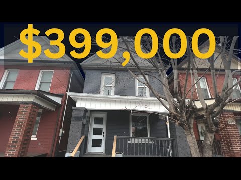 WHAT $399K GETS YOU IN HAMILTON ONTARIO | LIVING IN HAMILTON ONTARIO| HAMILTON ONTARIO REAL ESTATE