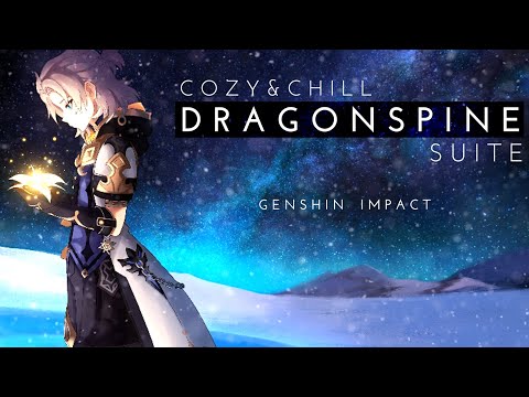 Cozy & Chill Dragonspine Suite  - Genshin Impact OST (w/ Background Ambient)