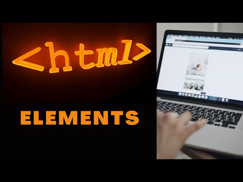 4. HTML Elements