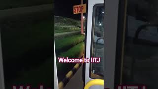 Good transport facility for IIT Jodhpur students city and back in AC bus #iitj #iitstudents #iitbus