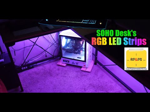 SOHO Desk's RGB LED Strips