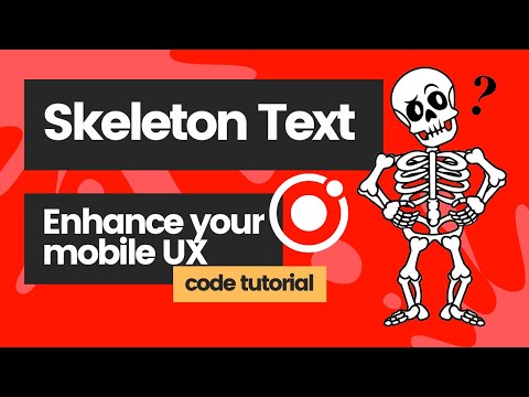 Increase UX in Ionic Apps using Skeleton Text (IonSkeletonText)