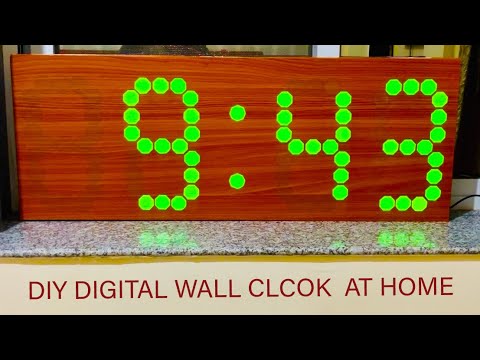 Digital clock made by your self || DIY bluetooth clock || arduino clock