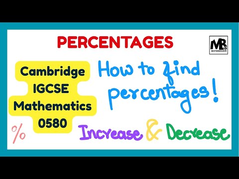 Percentage -IGCSE Maths #igcse #igcsemath #exam #gcse #singapore #india #bahrain