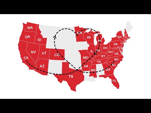 Get Faster Zone 7 & 8 Deliveries with Transcontinental Service from OnTrac.