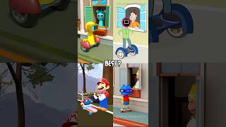 Sprunki Simon On Hoverboard | Animation 3D #sprunki #funny #shortsfeed