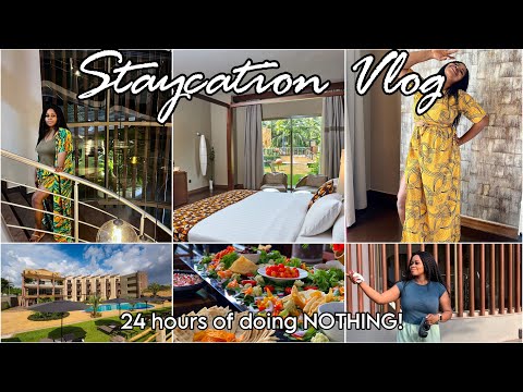 Spend 24 hours With Me Doing Absolutely NOTHING! A Much Needed Staycation Vlog