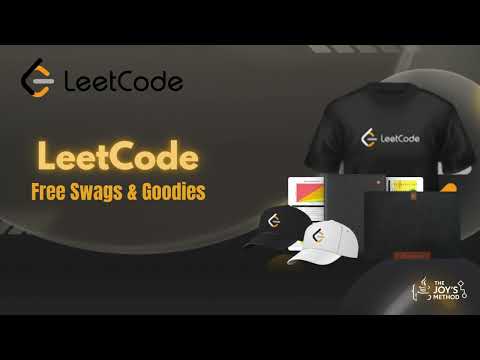 LeetCode Reward|| FREE Swags & Goodies #freeswags #swag #coding #goodies