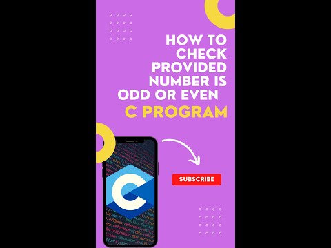 How to check the provided number is odd or even in C Program | EruditionTech