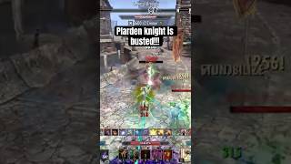 Subclassing breaks ESO!!! Plardenknight is OP #eso #pvp #mmo