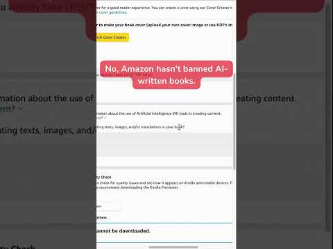 Is Amazon Banning AI Writers? 📚✍️  #aitools#aiwriting #amazonkdp