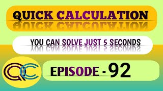 Viral Maths Navneet Sir Episode 92 @QuickCalculation